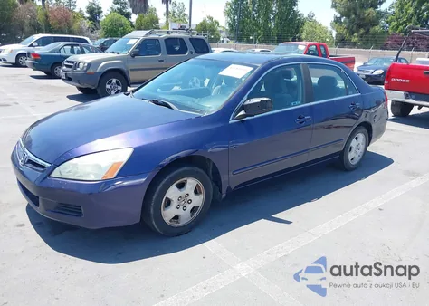 2006 Honda Accord 2.4 Lx z USA, uszkodzony, nr VIN 1HGCM56466A053010